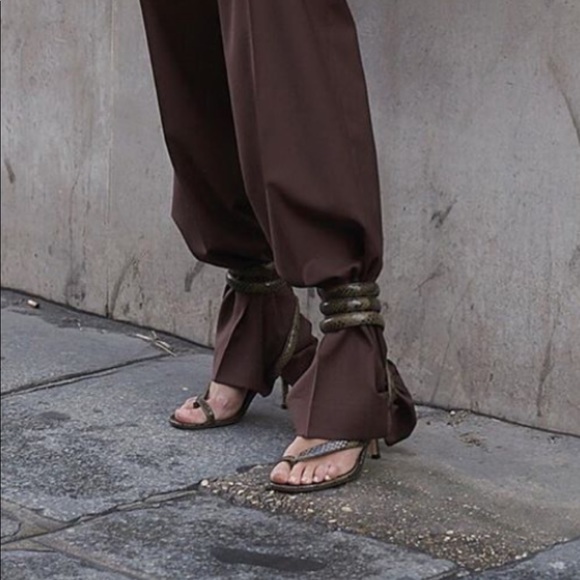 Bottega style heel sandals (like new) - Picture 5 of 9